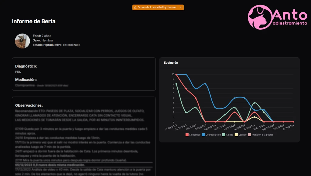 Seguimiento de mascotas